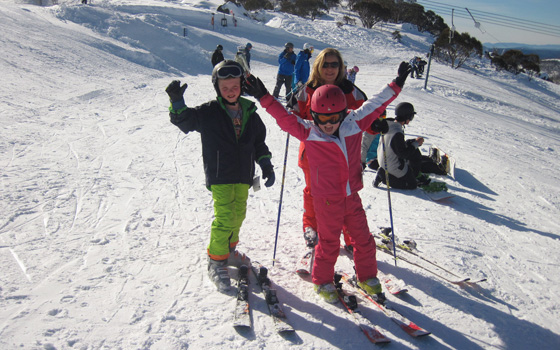 Gronau family ski trip